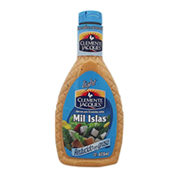 Aderezo mil islas light caja con 12 piezas de 473 ml