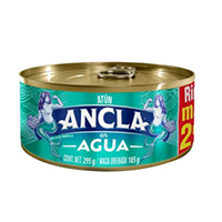 Atún en agua 295 gr