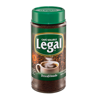 CAFÉ LEGAL DESCAFEINADO 180 GR