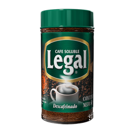 CAFÉ LEGAL DESCAFEINADO 50 GR