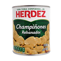 Champiñon rebanado 800 gr