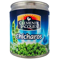 Chicharo caja con 24 piezas de 220 gr