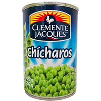 Chicharo caja con 24 piezas de 420 gr