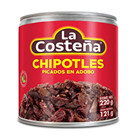 Chipotles picados en adobo 220 gr