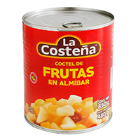 Coctel de frutas en almibar 850 gr