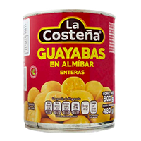 GUAYABAS EN ALMIBAR ENTERAS 800 GR