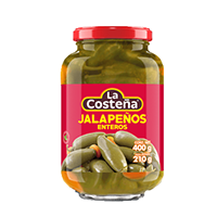 Jalapeños enteros 400 gr