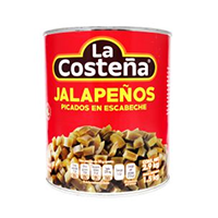JALAPEÑOS PICADOS EN ESCABECHE 2.9 KG