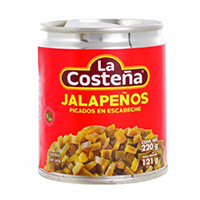 JALAPEÑOSPICADOS EN ESCABECHE 220 GR