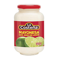 Mayonesa con jugo de limon 385 gr