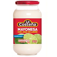 Mayonesa con jugo de limon reducida en grasa 385 gr
