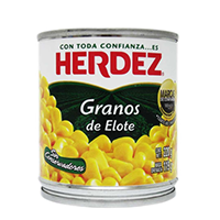 Granos de elote 220 gr