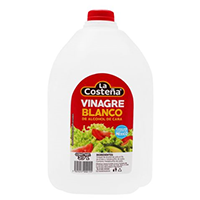 Vinagre blanco de alcohol de caña 3.71 litro