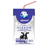 Leche entera clásica 250 ml