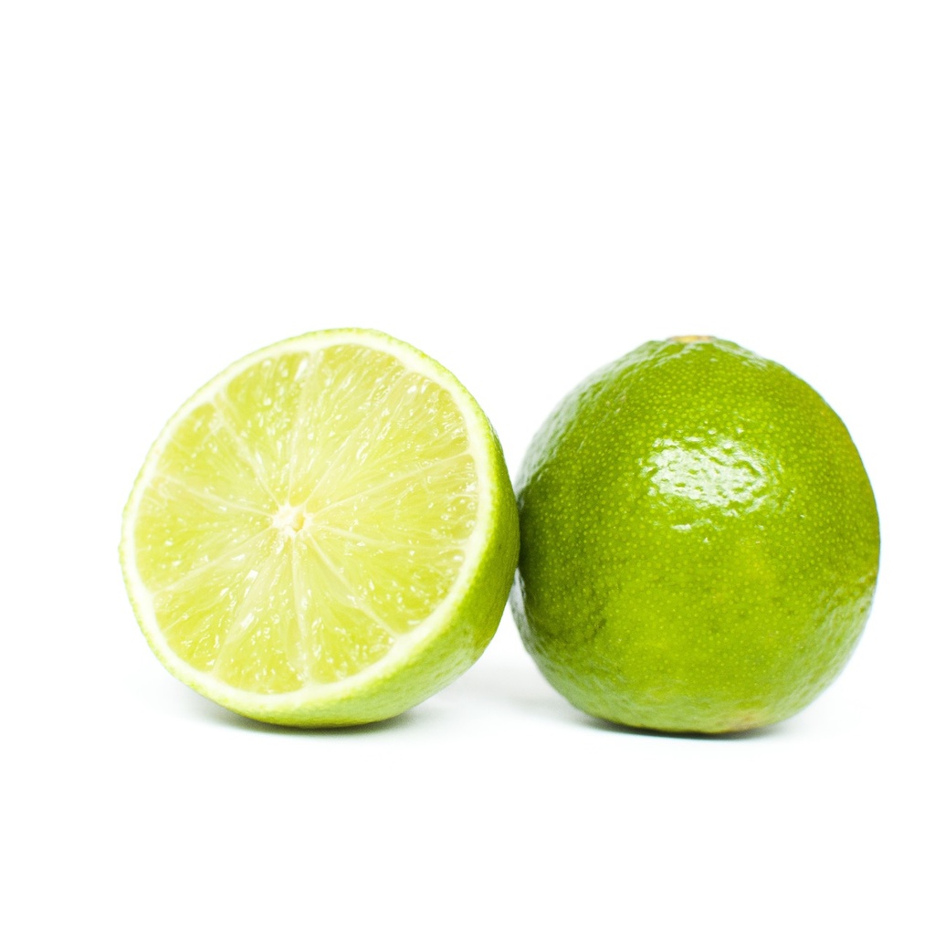 Limón verde agrio con semilla