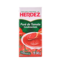Pure de tomate condimentado 345 gr
