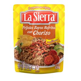 FRIJOLES CHORIZO POUCH EXH 430 GR