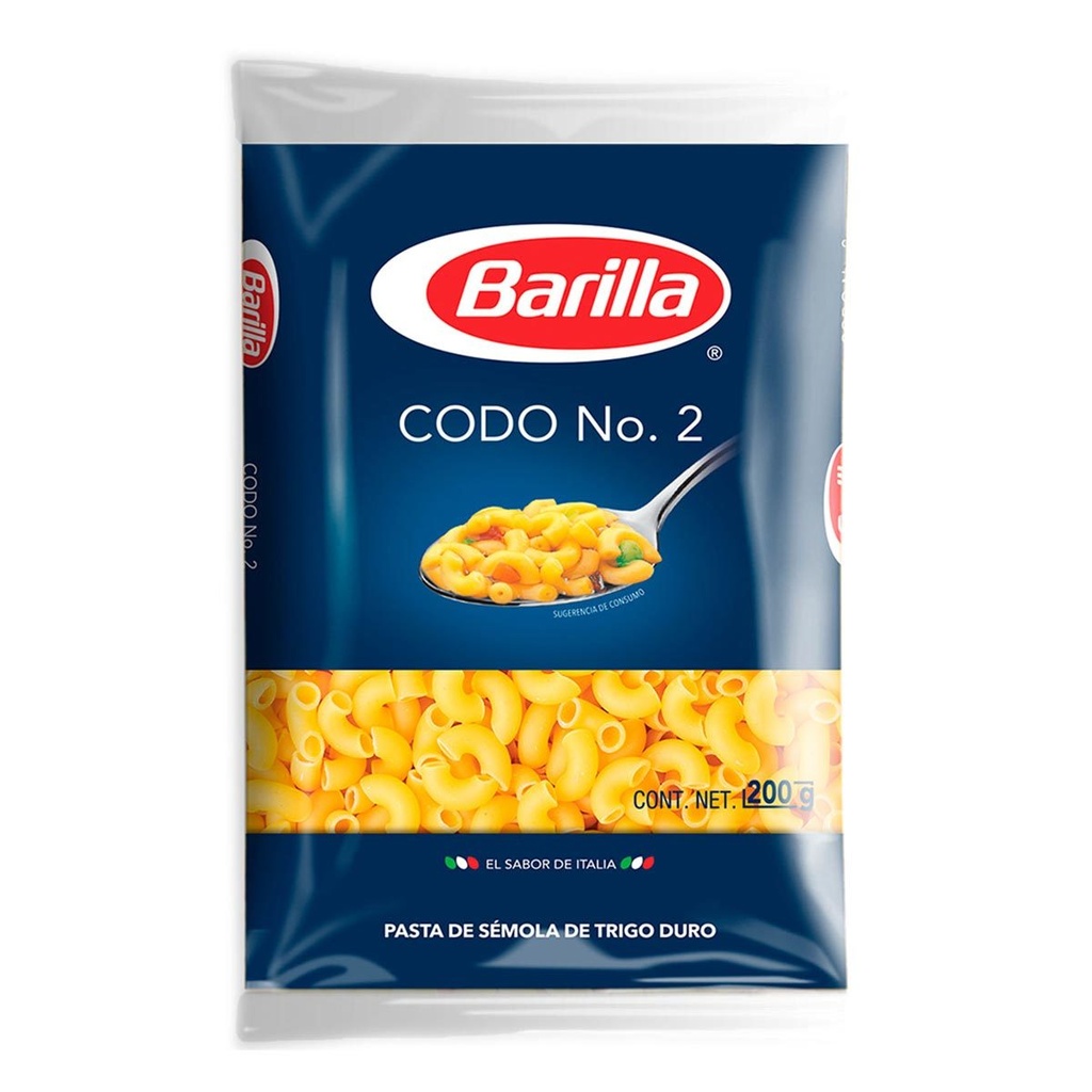 Sopa de codo barilla n.2 200 g