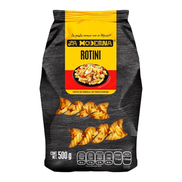SOPA DE PASTALA MODERNA ROTINI 500 G
