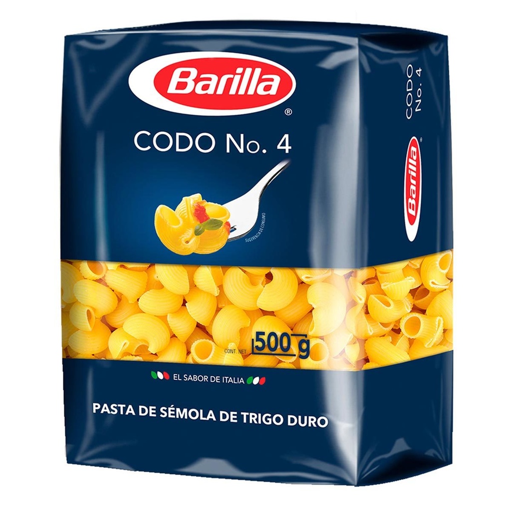 PASTA BARILLA CODO N.4 500 G