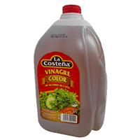 Vinagre de color de alcohol de caña 3.75 litro