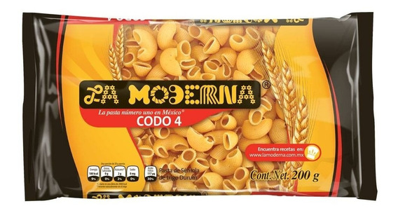 SOPA DE CODO N.4 LA MODERNA 200 G