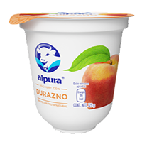 Yogurt de durazno 125 ml