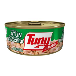 LOMO DE ATÚN ALETA AMARILLA EN ACEITE JUMBO 295 GR