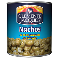 Nachos chiles jalapeños 2.8 kg