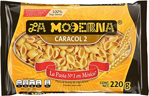 SOPA DE CARACOL N.2 LA MODERNA 200 G