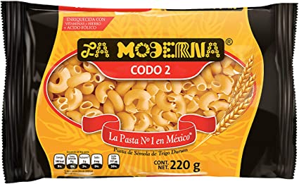 SOPA DE CODO N.2 LA MODERNA 200 G