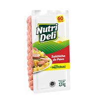 Salchicha de pavo  2.5 kg