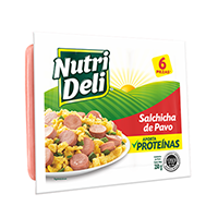 Salchicha de pavo  250 gr