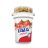 Yogurt batido fresa con granola 190 gr