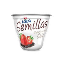 Yogurt semillas batido de fresa y chia 150 gr