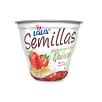 Yogurt semillas batido fresa y quinoa 150 gr
