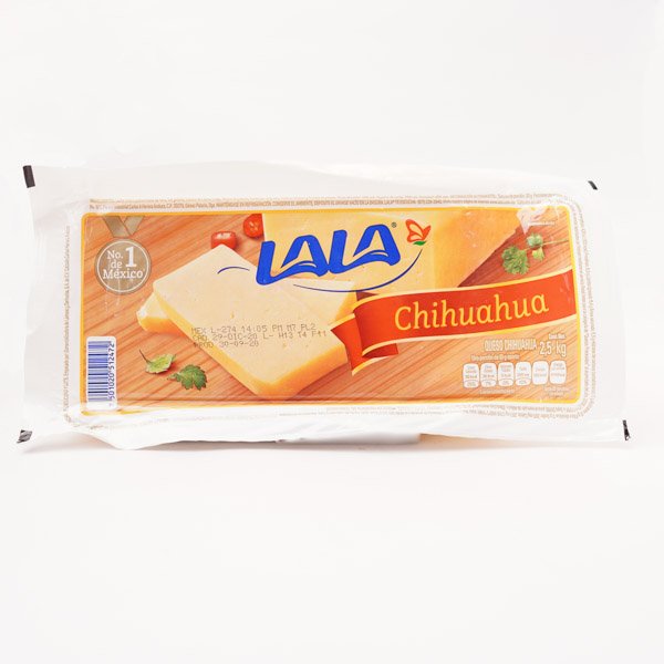Queso chihuahua 2.5 kg
