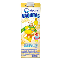 Leche sabor vainilla 1 lt