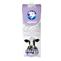 Leche deslactosada ligth 1 lt