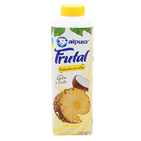 Leche frutal de piña y coco 1 lt