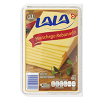 Queso manchego rebanado 400 gr