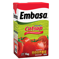 Embasa salsa tipo catsup 1 kg