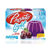 Gelatina frambruesa light 25 gr