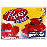 Gelatina frambuesa 84 gr