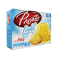 Gelatina piña light 25 gr