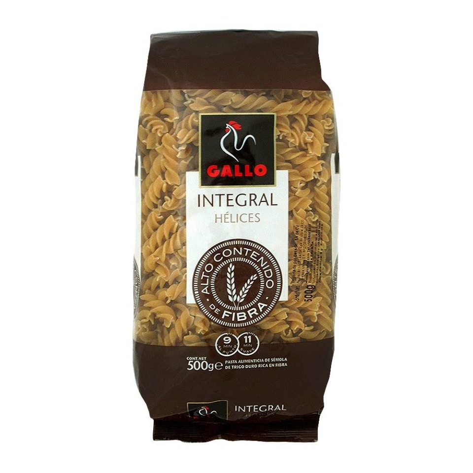 HELICES GALLO INTEGRAL 500 G