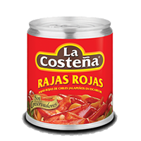 Rajas rojas de jalapeño en escabeche 105 gr