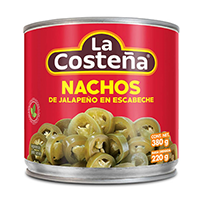 NACHOS DE JALAPEÑO EN ESCABECHE 380 GR