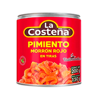 Pimiento morron rojo en tiras 200 gr