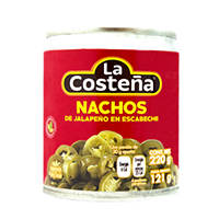 Nachos de jalapeño en escabeche 220 gr